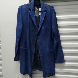 Avant Toi Blue Trench Coat